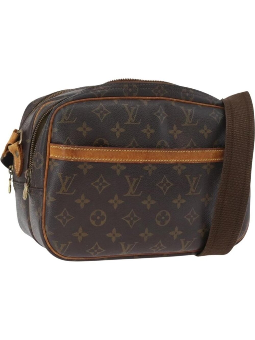 LOUIS VUITTON Monogram Reporter PM Shoulder Bag M45254